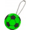 ARGUS Reflexný prívesok futbalová lopta zelená 81160002