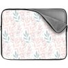 Sablio Obal na notebook Ružové a modré lístky - 13