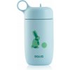 Equa Kids fľaša na vodu z nehrdzavejúcej ocele Rabbit 400 ml