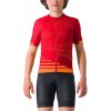 Castelli Aero kid Rich red/Orange
