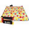 Royokamp Pikniková deka 170 x 150 cm s ALU poťahom štvorce T-934