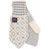 DEVOLD Svalbard Wool Mitten, Offwhite/Grey - XL