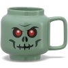 LEGO Storage keramický hrnek zelený kostlivec 255 ml
