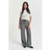 GANT WOOL KNITTED PANTS CHARCOAL MELANGE