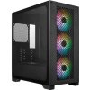 Cooler Master case Elite 301, mATX, Průhledná bočnice, 3x 120mm ARGB Fan, Černá (E301-KGNN-S00)