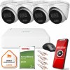 Hikvision HiLook 4 IP kamery IPCAM-T2-30DL 1TB disk