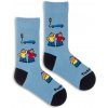 Fusakle Detské ponožky Pat a Mat semafór Veľkosť: L (31-34)