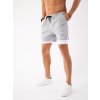 BrainMax pánske 2v1 kraťasy, šedé Veľkosť: XL Kraťasy pre mužov so spodnou elastickou vrstvou pre maximálne pohodlie pri tréningu
