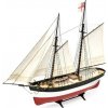AMATI HMS Hunter škuner 1:60 kit