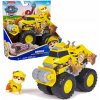 Labková patrola RESCUE WHEELS STAVEBNÉ VOZIDLO S FIGÚRKOU RUBBLE 6CM