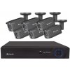 Securia Pro IP kamerový systém NVR6CHV8S-B smart SONY, čierny Nahrávanie: bez disku