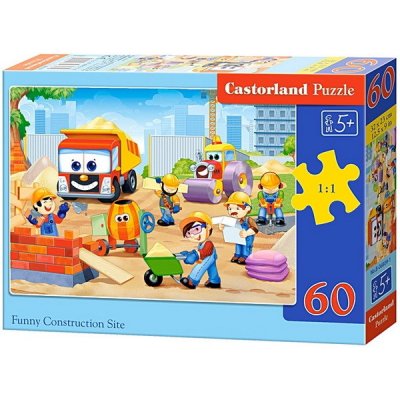 Castorland Legrační staveniště 60 dielov