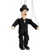 Drevená marioneta Chaplin, 20 cm