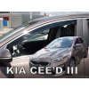 Deflektory - protiprievanové plexi Kia XCee´d 5D od 2019