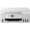 Canon PIXMA Tiskárna bílá G3470 WHITE (doplnitelné zásobníky inkoustu) - MF (tisk,kopírka,sken), USB, Wi-Fi - A4/11min.