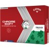 Limitovaná edícia - loptičky Callaway Chrome Soft Truvis Shamrock (12 ks)