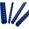 Eurosupplies plastové chrbty A4 14 mm modré 100 ks