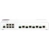 QNAP riadený switch QSW-M2106-4C (6x 2,5GbE RJ45 a 4x kombinované 10Gb