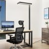 Stojacia lampa Arcchio LED Logan Pro, čierna, senzor, stmievateľná - 9968056