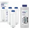 Odvápňovač pre kávovar AquaFloow 0,5 l + 3x filter pre kávovar Delonghi