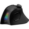 EVOLVEO Vertikální myš TwinVerti, Ergonomická myš, 2.4GHz, Bluetooth, černá