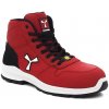 PAYPER GET FORCE MID S3-NBK obuv red