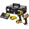 DeWALT DCK2062D2T 18V Aku sada nářadí, 2x Aku, nabíječka, TSTAK