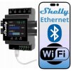 Ovládač na DIN lištu SHELLY PRO Dual Cover PM Wi-Fi