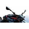 CNC zrkadlá 702 Kawasaki Z1000 2014-2017 Farba zrkadiel Zelená