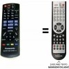 Panasonic N2QAABB000876 Náhradné diaľkové ovládanie iného vzhľadu