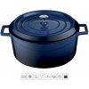 Hrnec LAVA METAL Litinový hrnec kulatý 24cm - modrý (LVYTC24K2B)