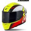 Helma CASSIDA INTEGRAL GT 2.1 FLASH žlutá/červená/černá/bílá - M - doprava zdarma