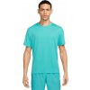 Pánske tréningové tričko Nike, NK DF UV MILER SS Tyrkysová,Biela S