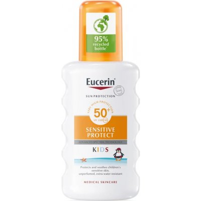 Eucerin Detský sprej na opaľovanie Sensitive Protect SPF 50+ 200 ml