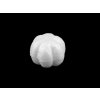 Tekvica 3x3,8 cm polystyrén - 20 ks biela