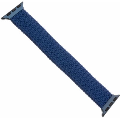 FIXED Elastic Nylon Strap Apple Watch 42/44mm S modrý FIXENST-434-S-BL