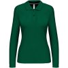 Kariban Polokošile Kariban K244, dlouhý rukáv, dámská COT20K24452001-kelly green S Zelená kelly