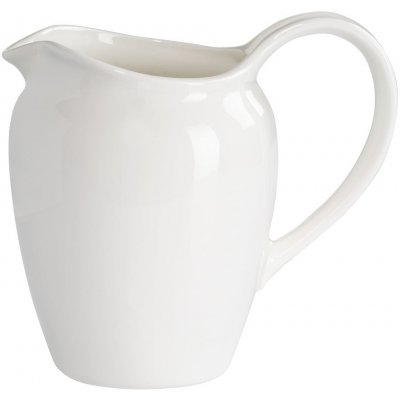 Biela porcelánová nádobka na mlieko Maxwell & Williams Basic, 720 ml