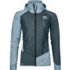 Dámska skialpinistická softshellová bunda Ortovox Col Becchei Jacket Women's - glacier grey S