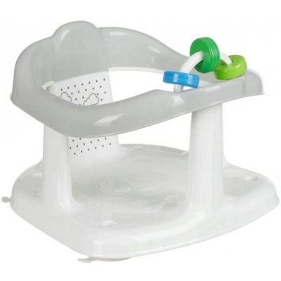 MALTEX dětské sedátko do vany s hračkou bílá šedá