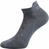 VoXX Rod Nízke členkové ponožky z ovčej merino vlny šedé