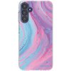 Picasee silikonový průhledný obal pro Samsung Galaxy A15 A155F 4G - Pink liquid