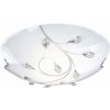 Globo 40404-3 BURGUNDY stropné svietidlo 3xE27, max. ILLU 40W 230V