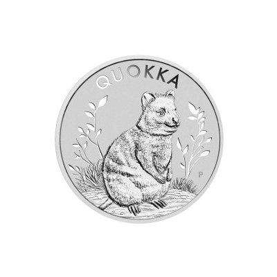 The Perth Mint strieborná minca Australian Quokka 2023 1 oz