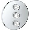 GROHE Grohtherm SmartControl - Krytka trojitého ovládaču prietoku, chróm 29122000