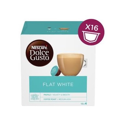 Nescafé Dolce Gusto Flat White kávové kapsule 16 ks
