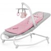 Kinderkraft hojdačka vibrujúce s melódiou Felio 2 Peony Rose + záruka 3 roky zadarmo