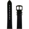 Garett čierny kožený remienok pre smart hodinky 22 mm 5904238485910
