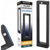 LED solárna záhradná lampa Stojaci dekoratívny pól Senzor pohybu a súmraku IP54 4000K