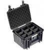 B-W Outdoor Case Type 2000 black padded partition insert